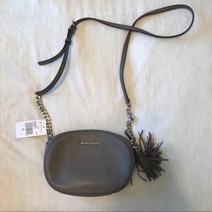 Micheal Kors small gray cross body